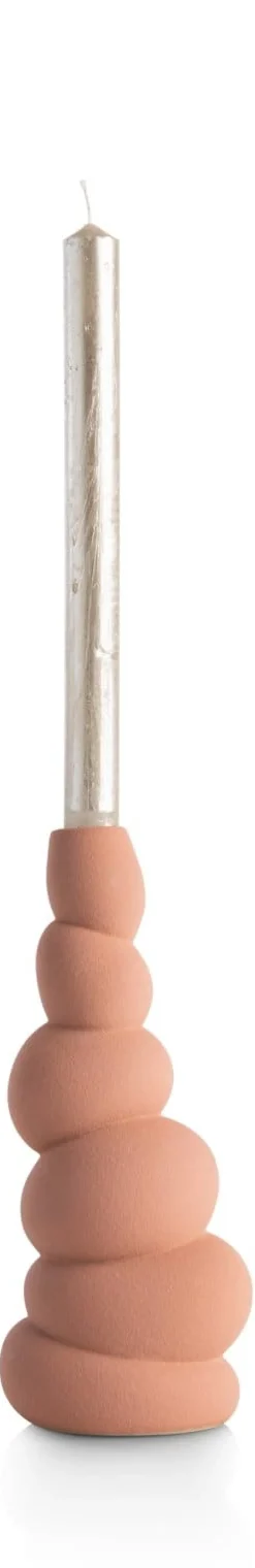 Maria kandelaar H23,5cm in de kleur Terra Cotta - COCOmaison