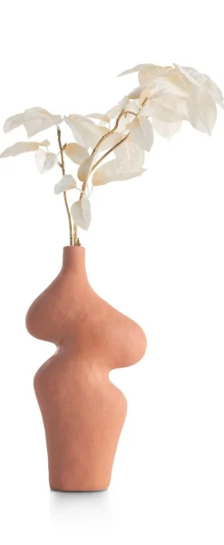 Maria vaas H30,5cm in de kleur Terra Cotta - COCOmaison