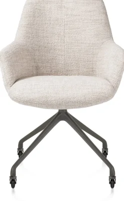 Mats armleuningstoel in de kleur Crème - XOOON