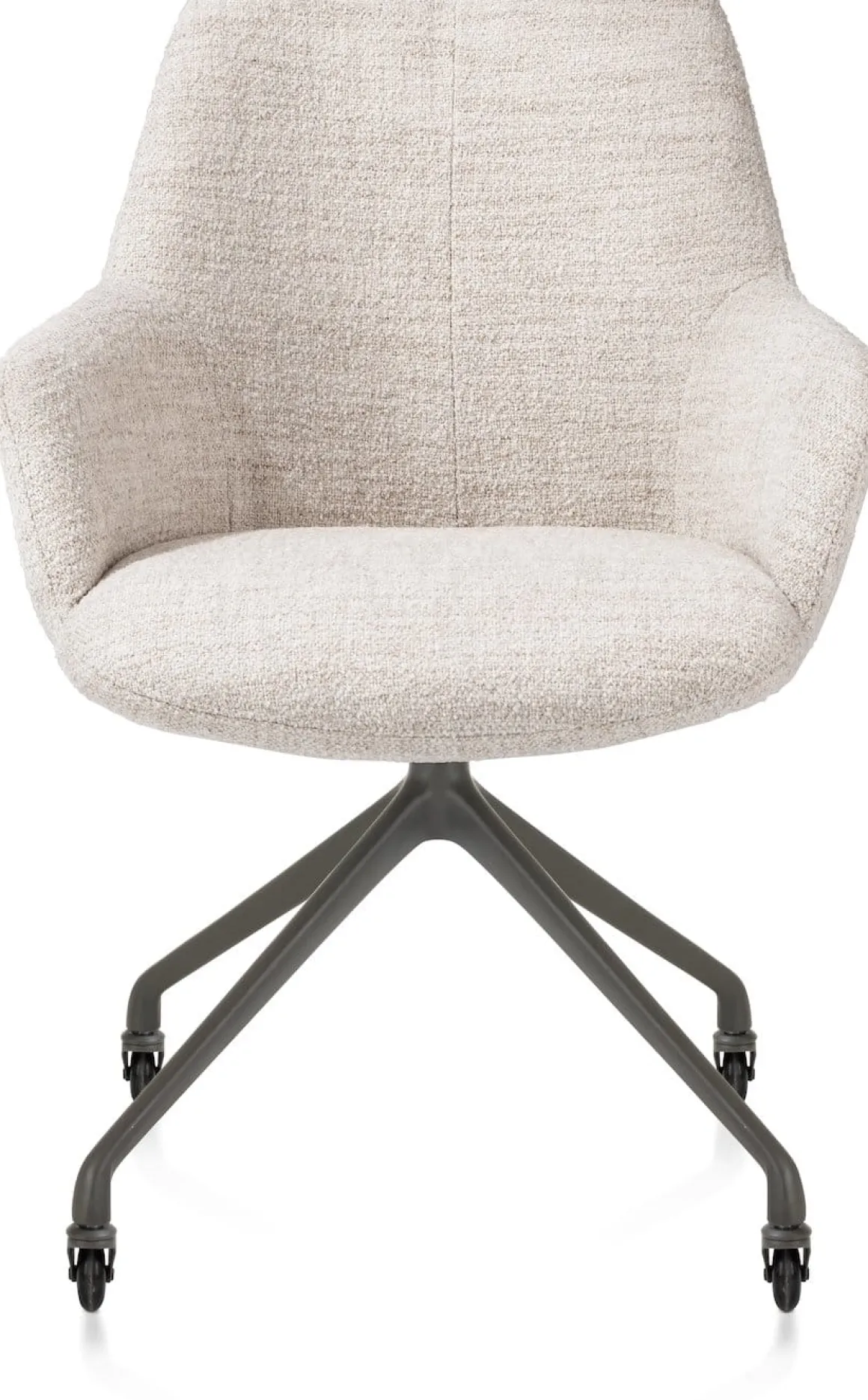 Mats armleuningstoel in de kleur Crème - XOOON