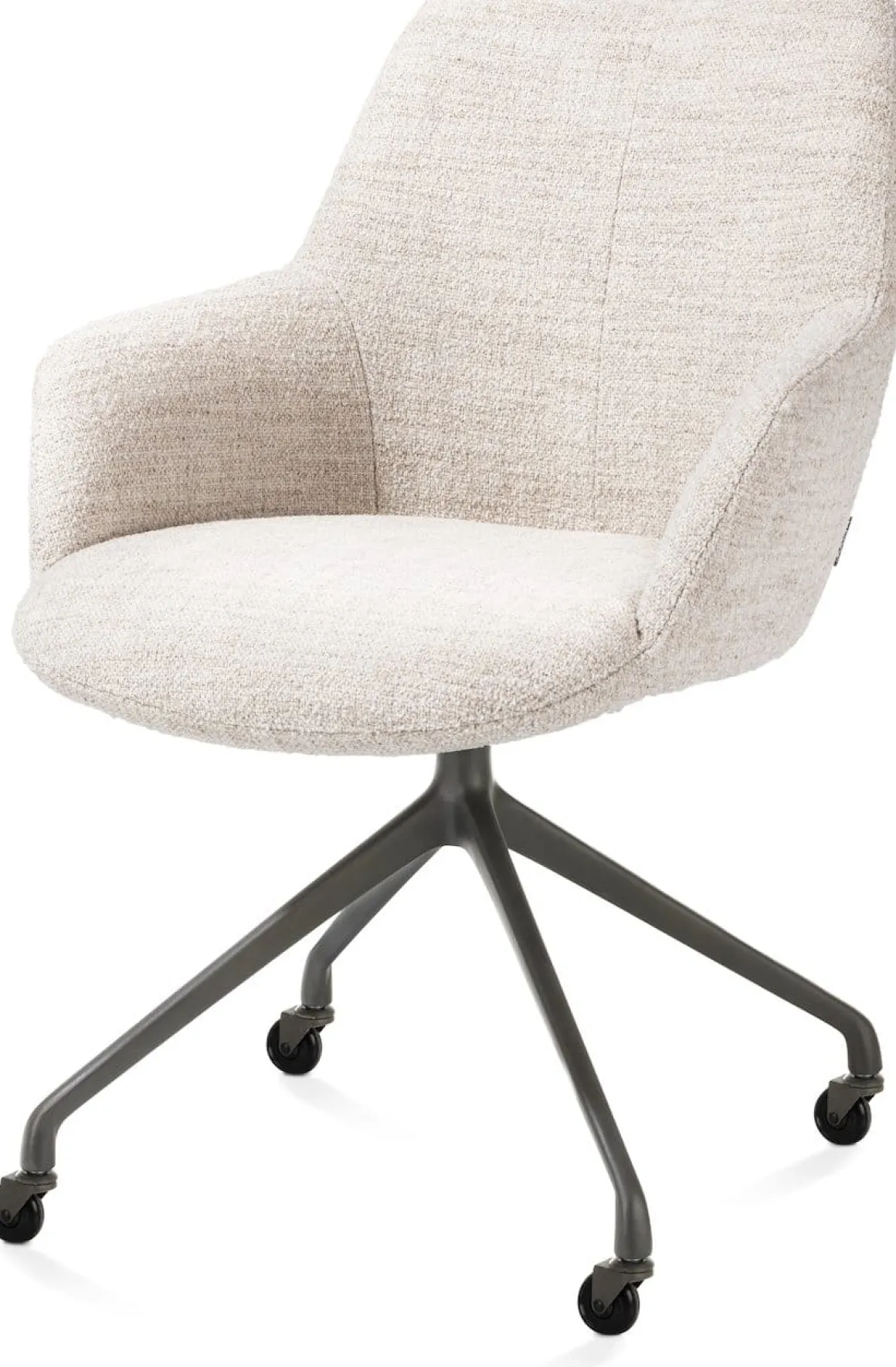 Mats armleuningstoel in de kleur Crème - XOOON