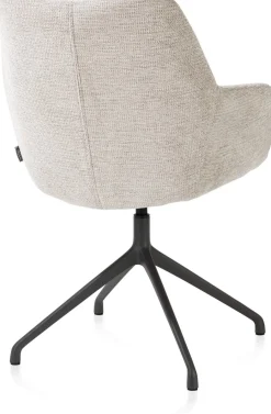 Mats, armstoel - aluminium frame 4-poots - draaibaar - selected choices