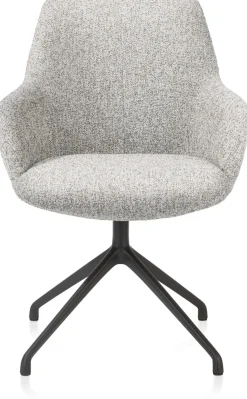 Mats, armstoel - aluminium frame 4-poots - draaibaar - selected choices