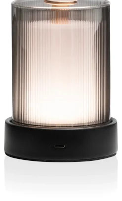 Matz draadloze tafellamp (1*LED) in de kleur Zwart - COCOmaison