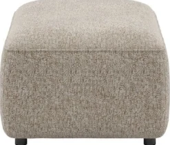 Merano poef/hocker rechthoek 61 x 106 cm - invoegbaar - XOOON