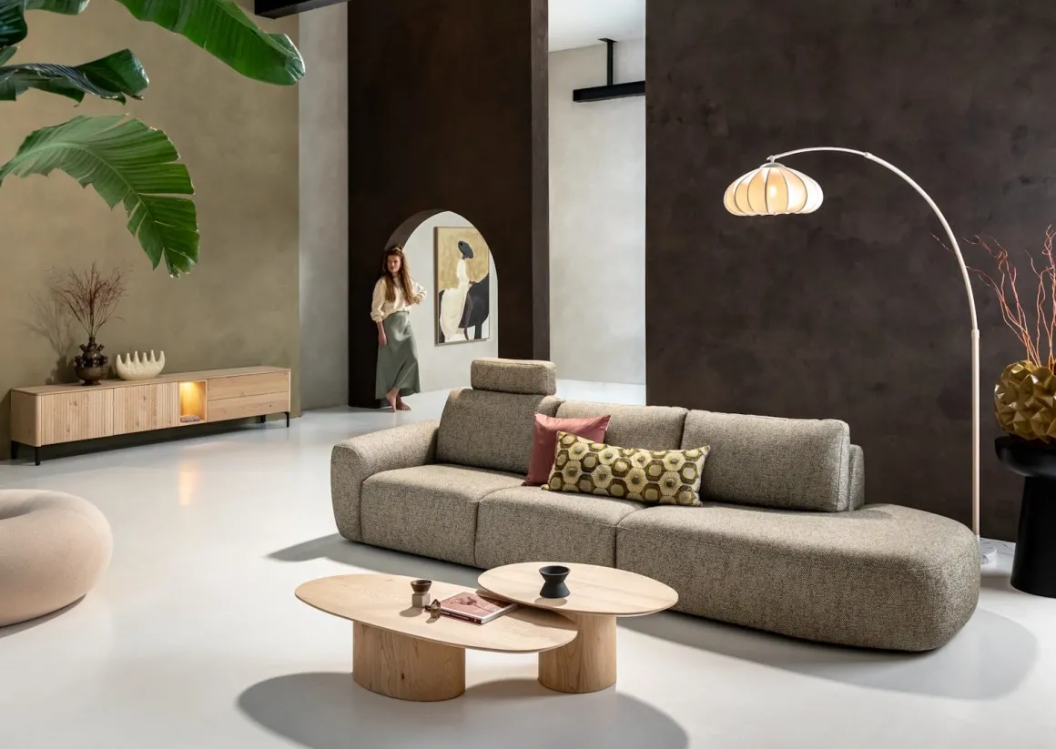 Merano 2.5-zitsbank - armleuning links - XOOON