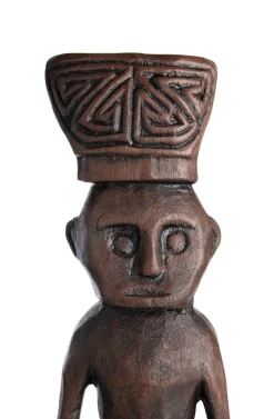 Milan beeld H67,5cm in de kleur Bruin - COCOmaison