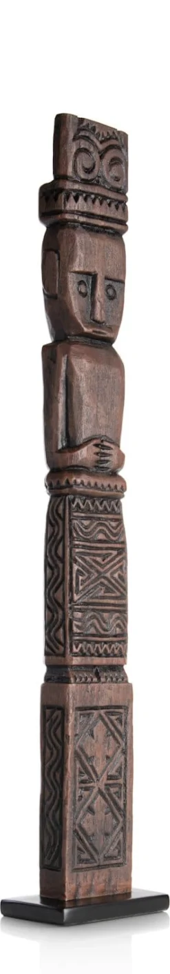 Milan beeld H86cm in de kleur Bruin - COCOmaison