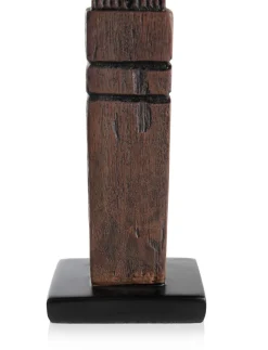 Milan beeld H62cm in de kleur Bruin - COCOmaison