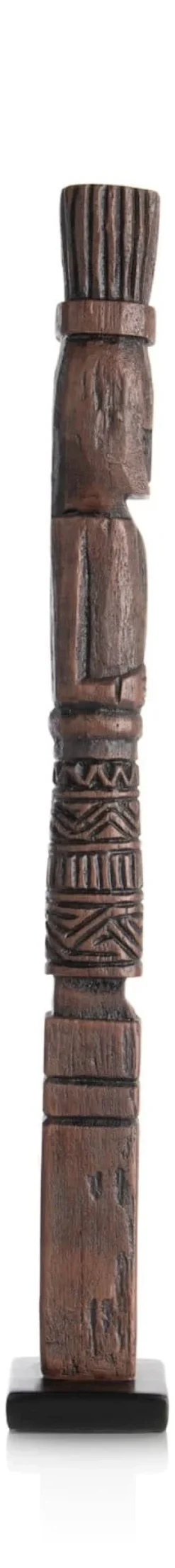 Milan beeld H62cm in de kleur Bruin - COCOmaison