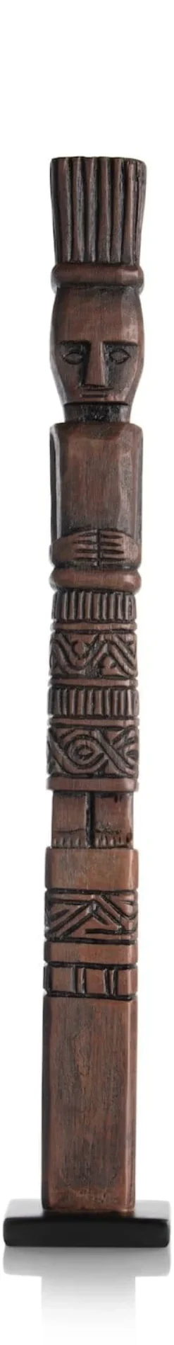 Milan beeld H75cm in de kleur Bruin - COCOmaison