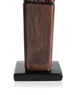 Milan beeld H75cm in de kleur Bruin - COCOmaison