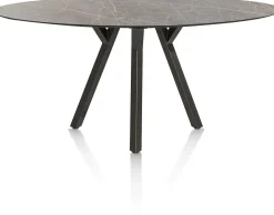 MINATO bartafel - ellips - 240 x 110 cm (h: 92 cm) - lichtgrijs