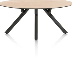 MINATO eetkamertafel - ellips - 210 x 105 cm - eiken look