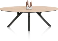 MINATO eetkamertafel - ellips - 240 x 110 cm - eiken look