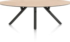 MINATO eetkamertafel - ellips - 240 x 110 cm - eiken look