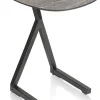MINATO laptop-tafel 45 x 35 cm - hoogte 52 cm - lichtgrijs
