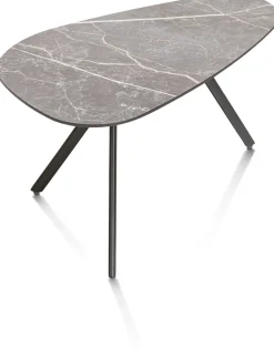 MINATO salontafel 75 x 45 cm - lichtgrijs