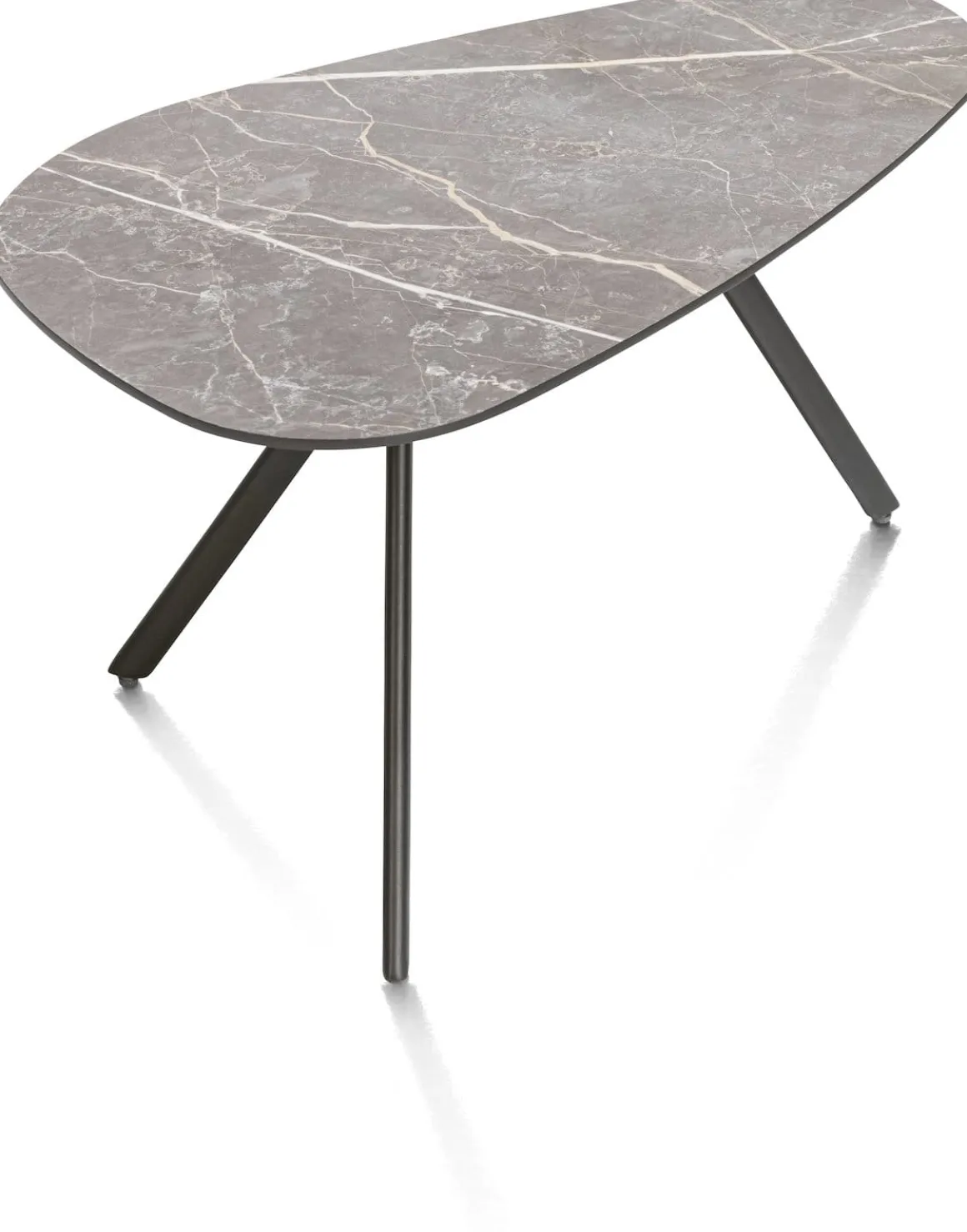 MINATO salontafel 75 x 45 cm - lichtgrijs