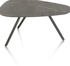 MINATO salontafel 75 x 45 cm - marmerlook