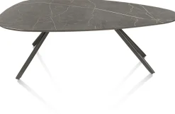 MINATO salontafel 100 x 60 cm - marmerlook