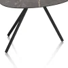 MINATO salontafel 60 x 40 cm - marmerlook