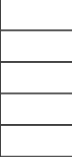 Modulo aanbouwrek in metaal 90 cm, 5 nivo's - XOOON