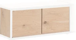 Modulo kast in naturel 90 cm met 2 deuren - XOOON