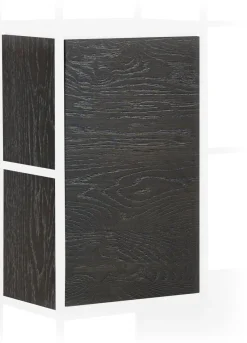 Modulo kast in onyx 45 cm met 1 deur - XOOON