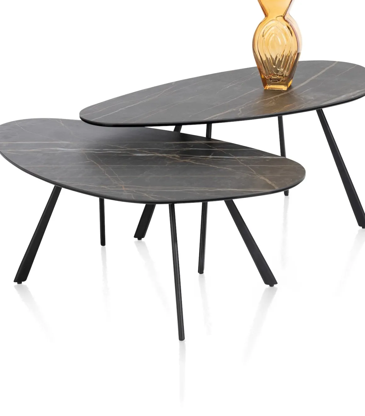 Montello lage salontafel met keramiek blad 94x49cm