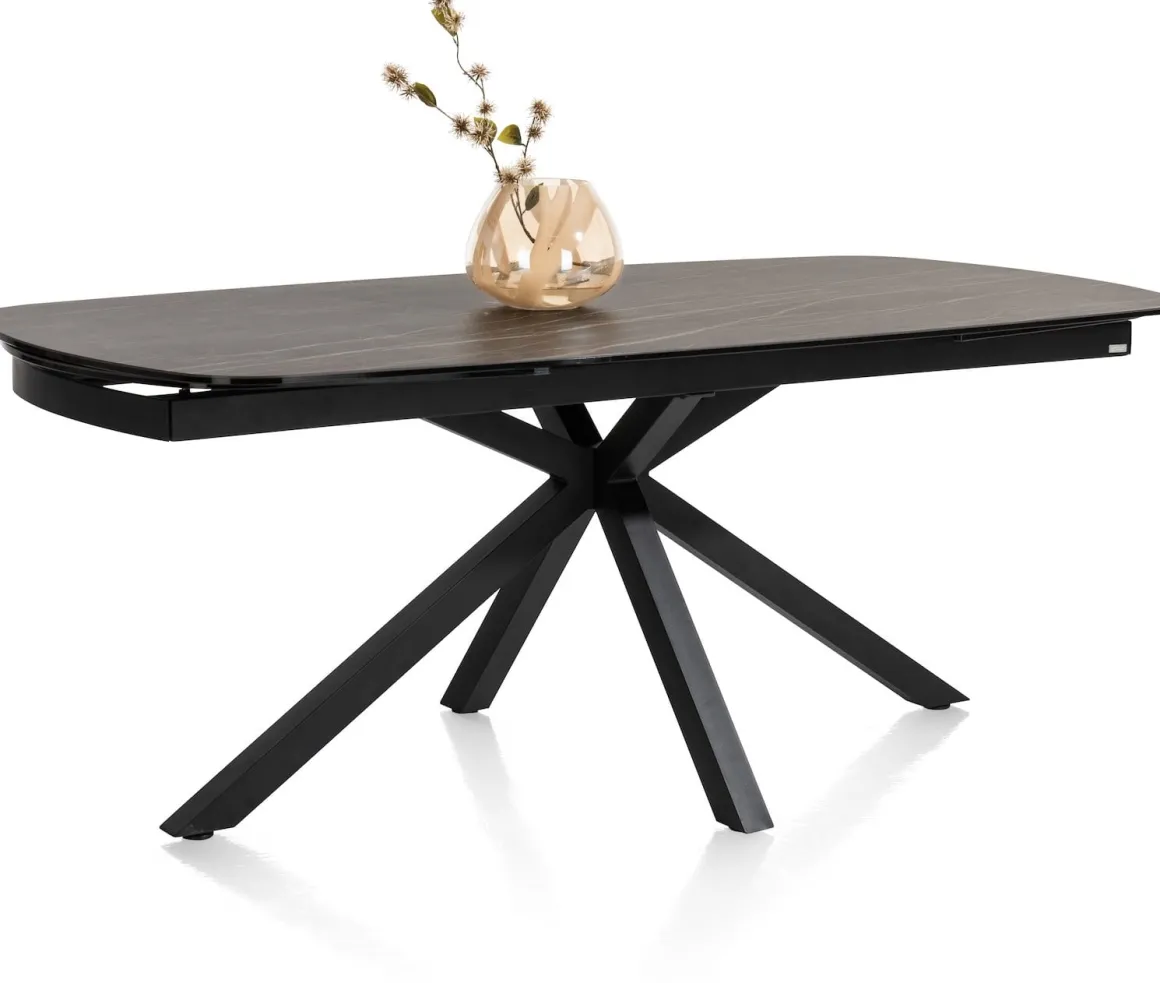 Montello uitschuiftafel met keramiek blad 200(+100)x100cm