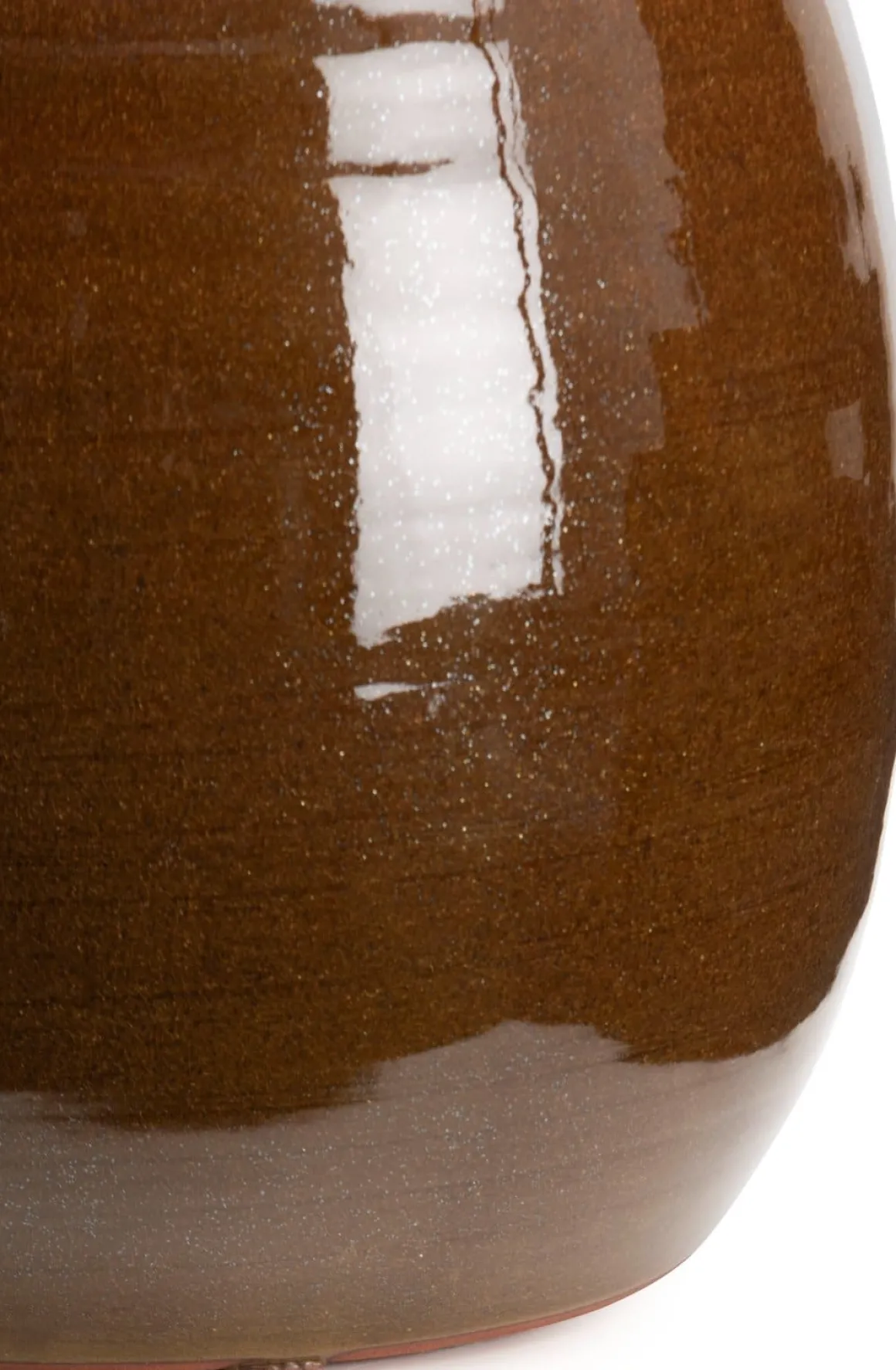 Nera vaas (H31cm) in de kleur Bruin - COCOmaison