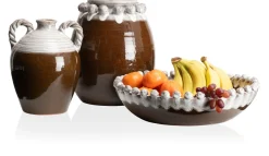 Nera vaas (H31cm) in de kleur Bruin - COCOmaison