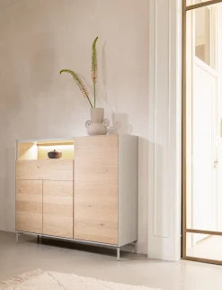 NIORA dressette 148 cm - naturel eiken