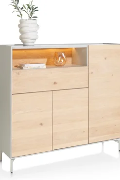 NIORA dressette 148 cm - naturel eiken