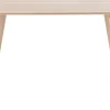 NIORA eetkamertafel 180 x 100 cm - rechthoek - naturel eiken