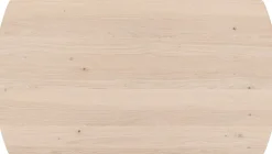 NIORA eetkamertafel 180 x 100 cm - rechthoek - naturel eiken