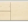 NIORA lowboard 170 cm - 2-deuren + 2-laden - naturel eiken