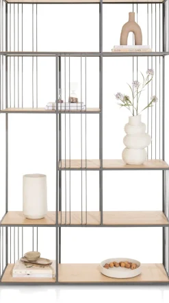 NIORA roomdivider 120 cm - grafiet