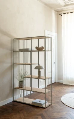 NIORA roomdivider 120 cm - grafiet