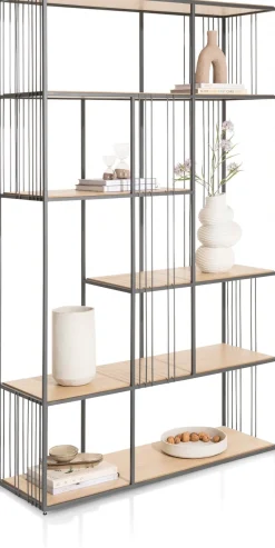 NIORA roomdivider 120 cm - grafiet