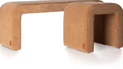 Noah bankje H47cm in kleur Koper shop je bij COCOmaison