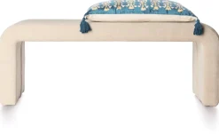 Noah bankje H47cm in kleur Crème shop je bij COCOmaison