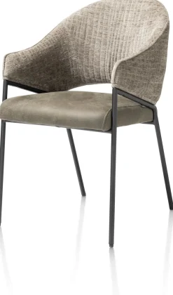 NOLAN armstoel - zwart frame (ROB) - XOOON