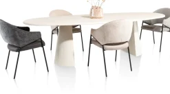 NOLAN armstoel - zwart frame (ROB) - XOOON