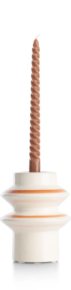 Nora kandelaar H15cm in de kleur Multi Color - COCOmaison