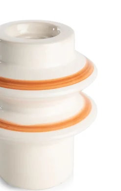 Nora kandelaar H15cm in de kleur Multi Color - COCOmaison