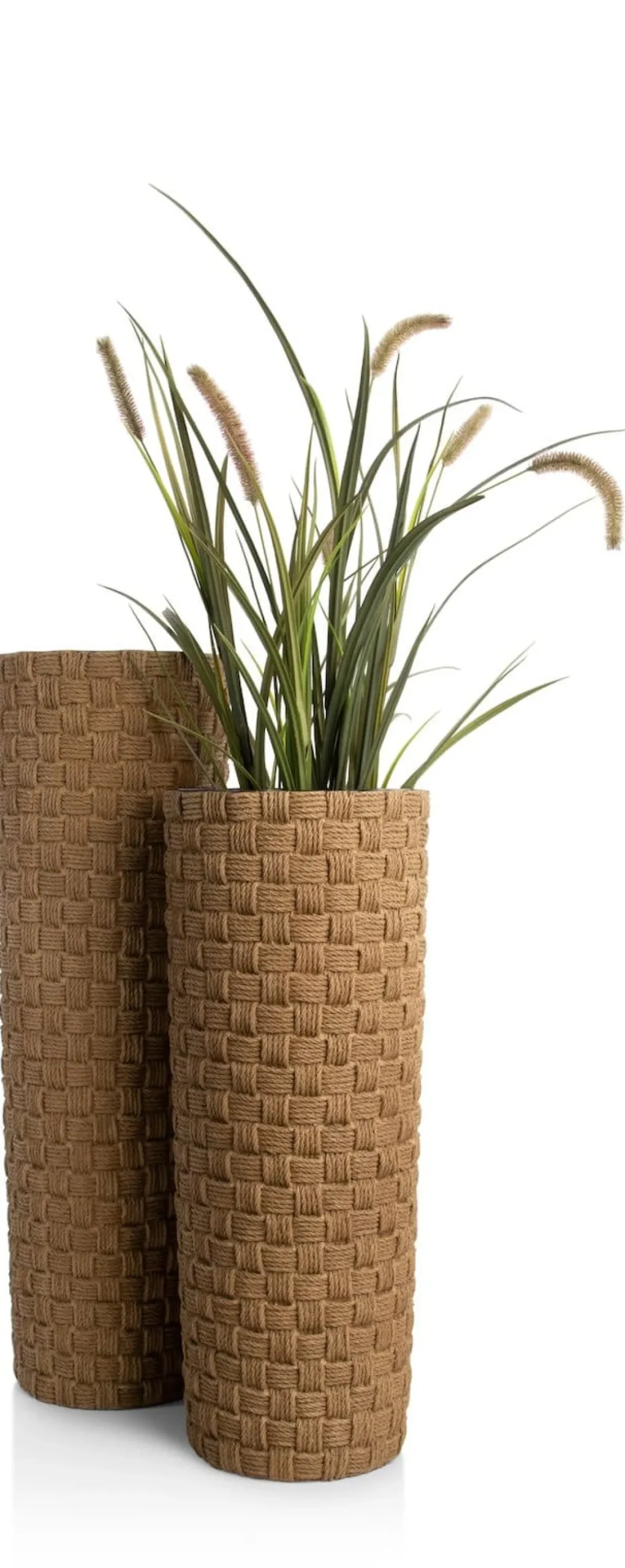 Noud pot H83,5cm in de kleur Bruin - COCOmaison