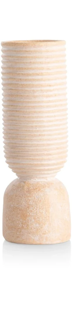 Nova vaas H19cm in de kleur Oranje - COCOmaison