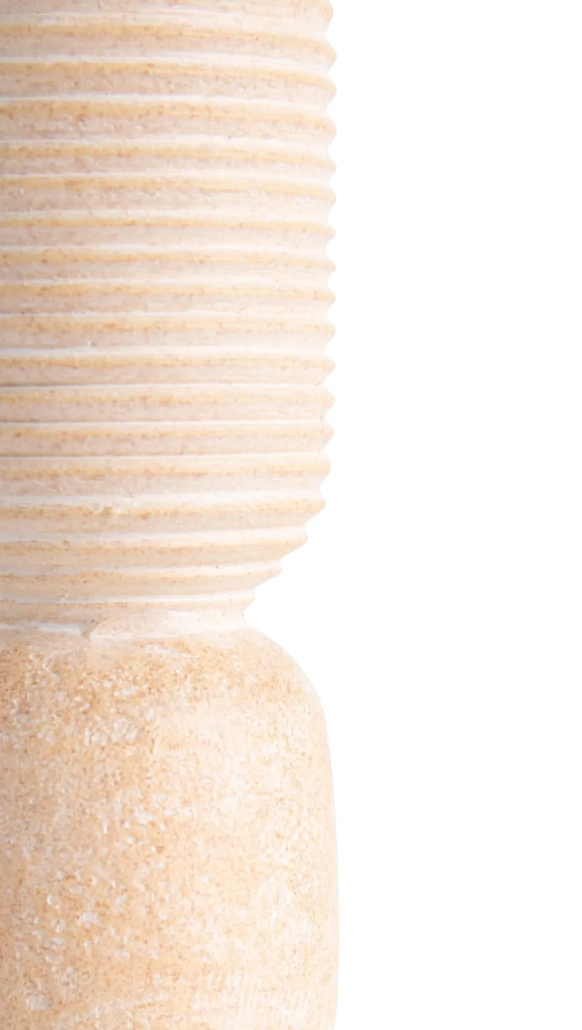 Nova vaas H19cm in de kleur Oranje - COCOmaison